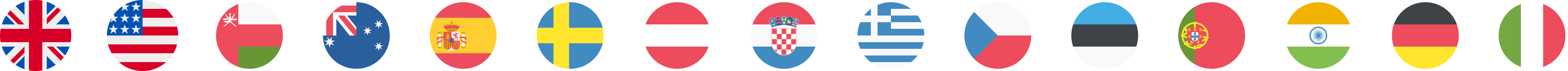 Multi Currency Flags